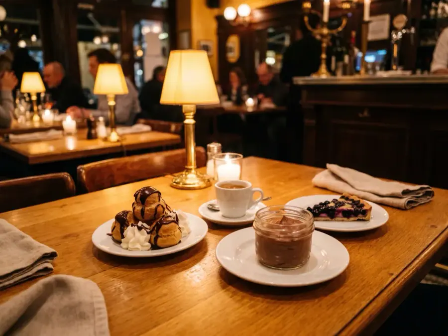 Desserts maison de la brasserie Schwendi